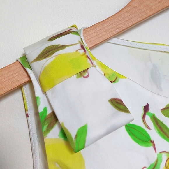 Kate spade peplum lemon sleeveless top - Picture 5 of 9